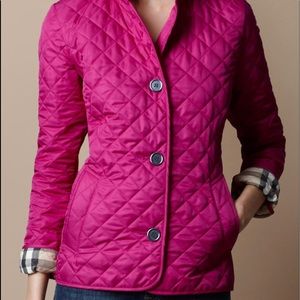 Burberry quilted jacket